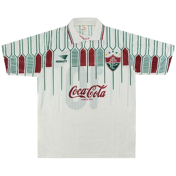 Authentic Camiseta Fluminense 2ª Retro 1989 Blanco